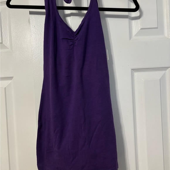 Purple Halter Top Size M - Picture 1 of 2